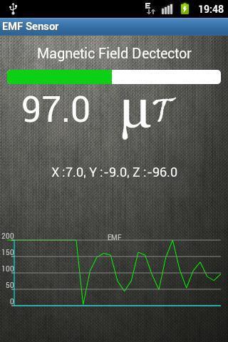 OvaSoft EMF Sensor截图2