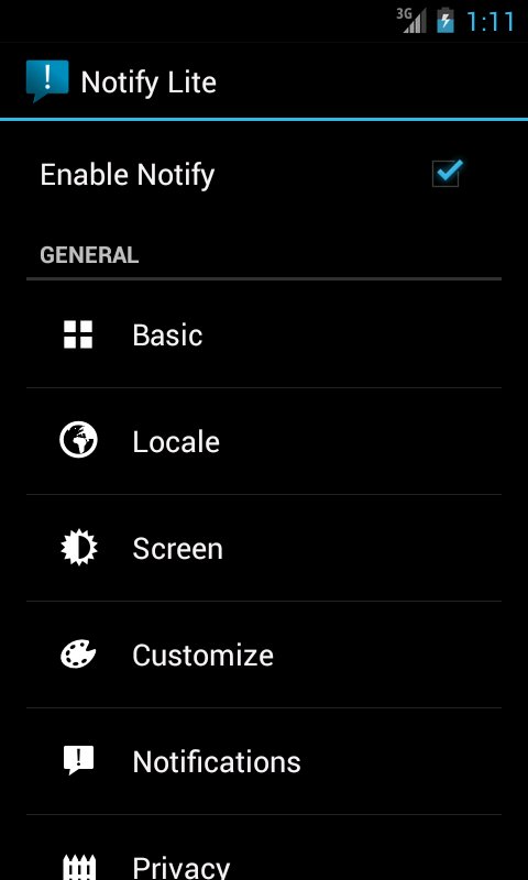 Droid Notify Lite截图4