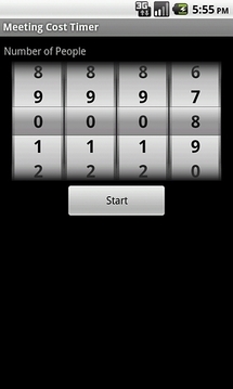 Meeting Cost Timer截图