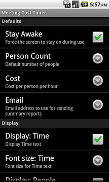 Meeting Cost Timer截图