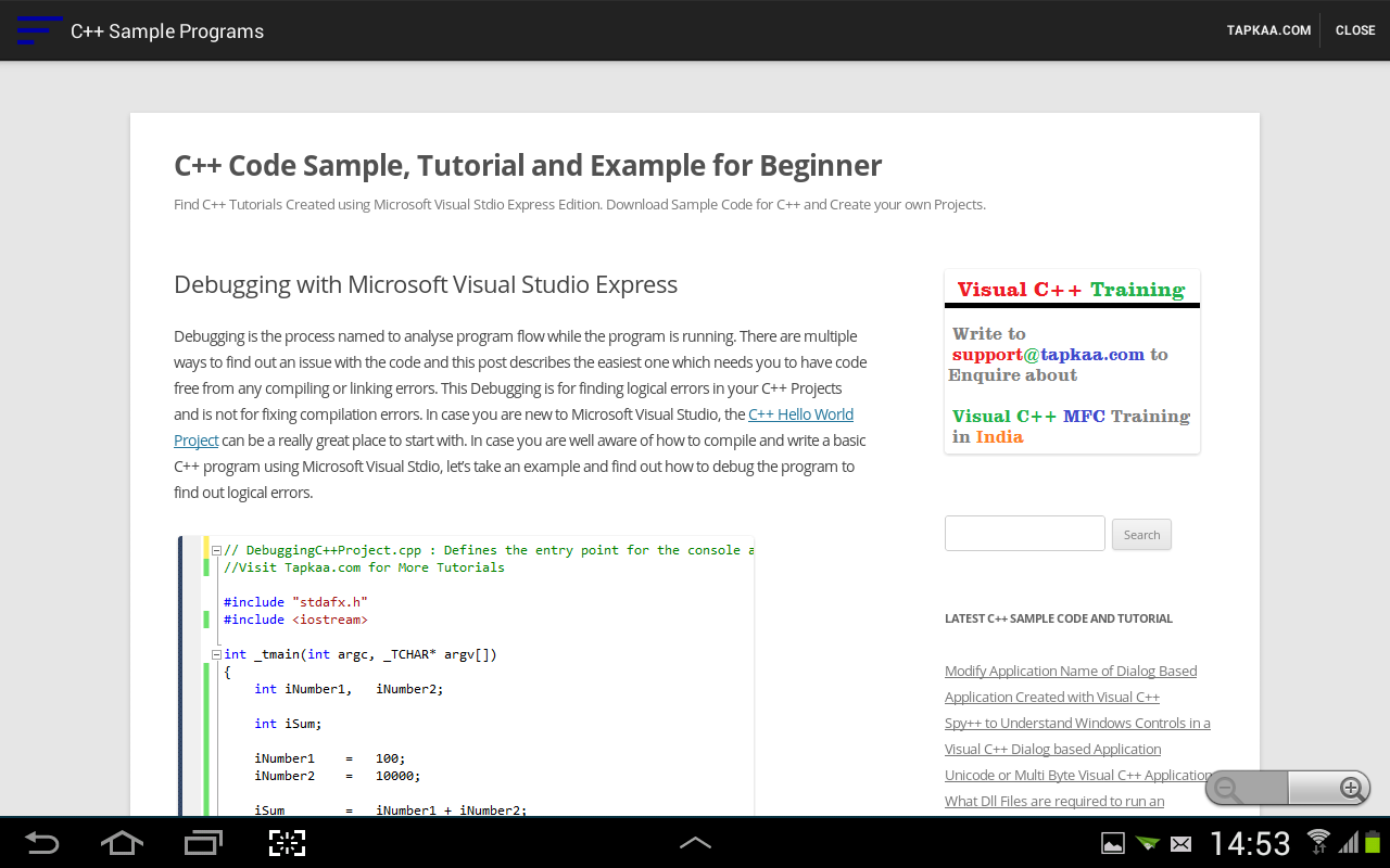 Learn C++ with Sample Programs截图3