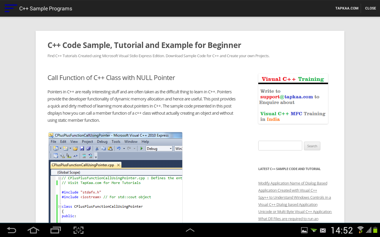 Learn C++ with Sample Programs截图2