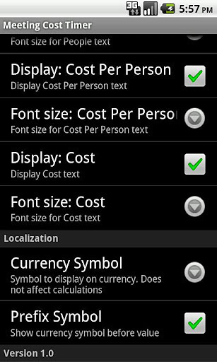 Meeting Cost Timer截图1