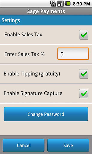 Sage Mobile Payments截图5