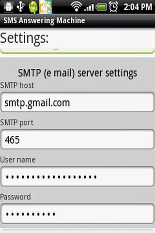 SMS (Text) Answering Machine截图2