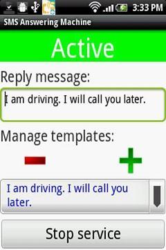 SMS (Text) Answering Machine截图