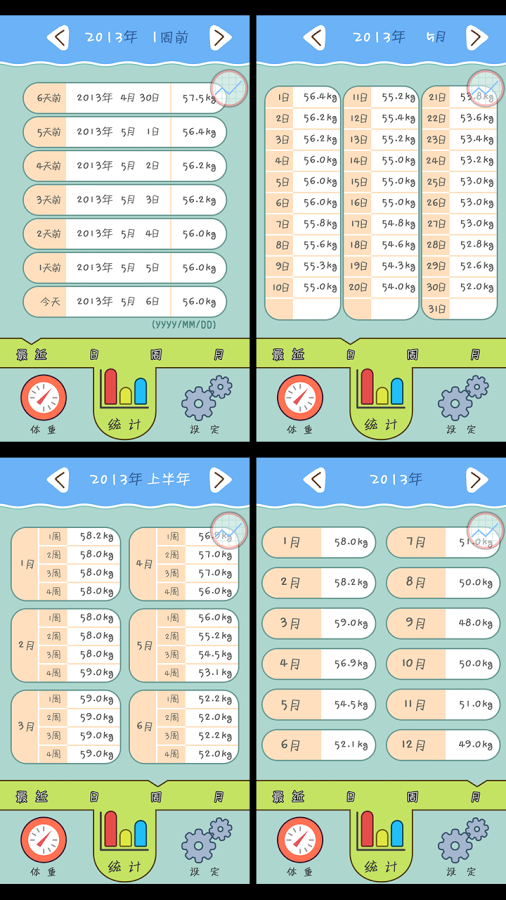 重量控制截图4