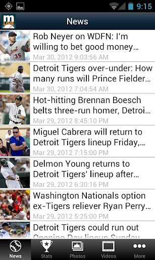 Detroit Tigers on MLive.com截图3