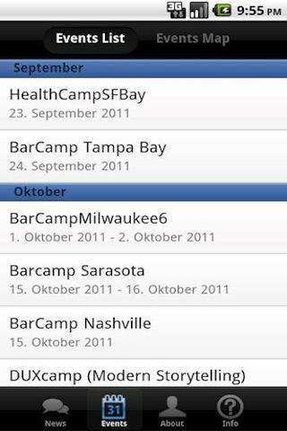 Barcamps USA截图2