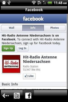 下萨克森州 HitRadio Antenne截图