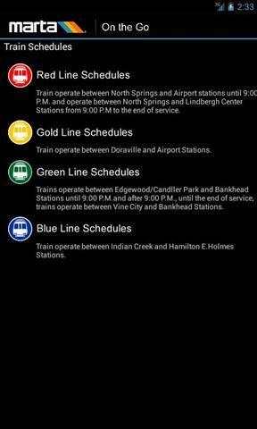 MARTA调度应用截图2