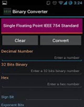 二进制浮点转换器截图5