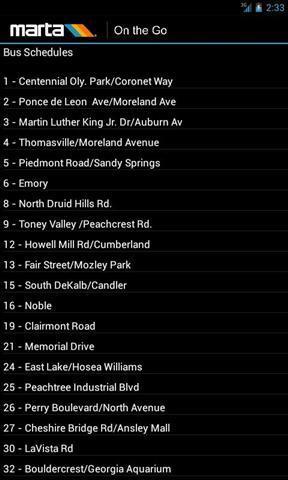 MARTA调度应用截图3