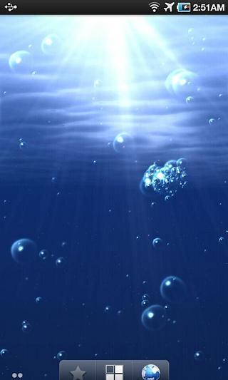 Bubble Live Wallpaper Trial截图3