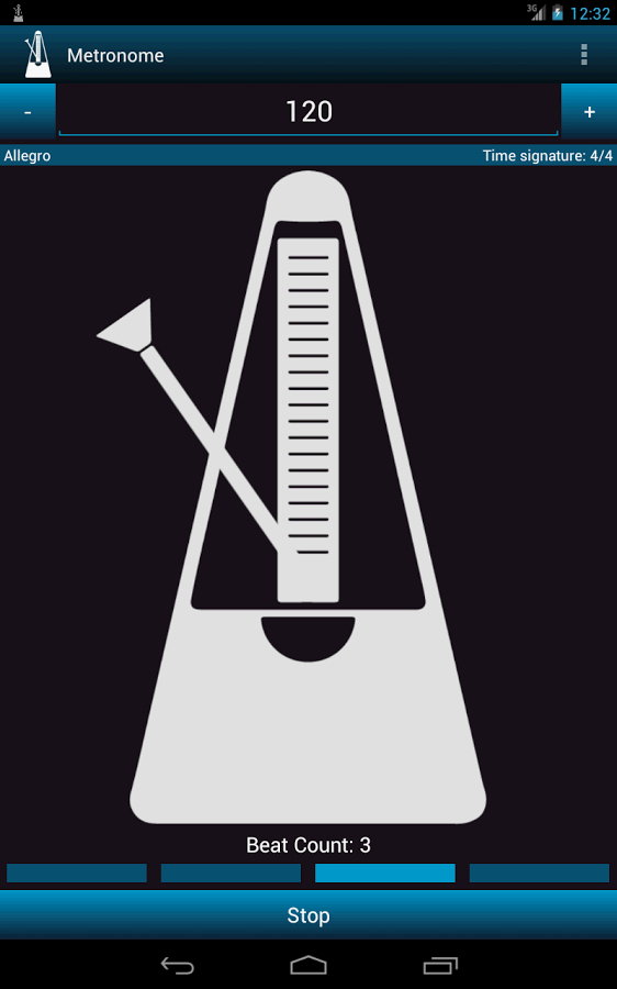 Mobile Studio Metronome Free截图1