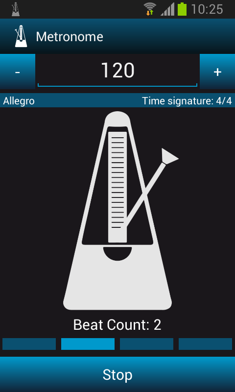 Mobile Studio Metronome Free截图3