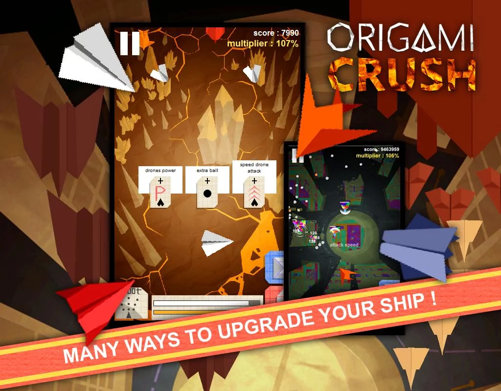 折纸飞机大战 Origami Crush截图3