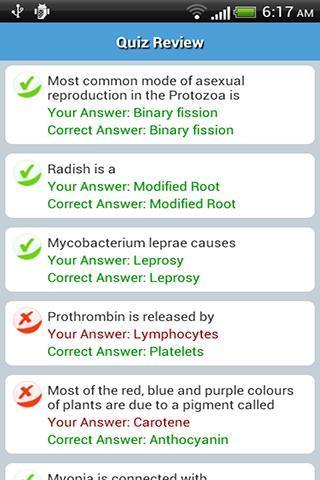 TG Science Quiz Lite截图4