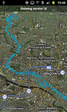 Glasgow Bus Finder截图