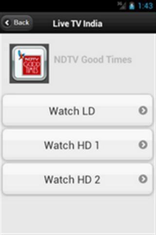 Live TV INDIA截图2