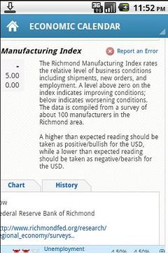 ECONOMIC CALENDAR截图