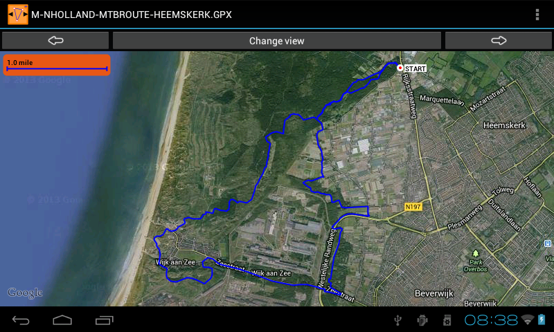 GPS Track Browser - Free截图2