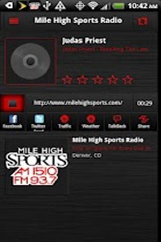 Mile High Sports Radio截图1