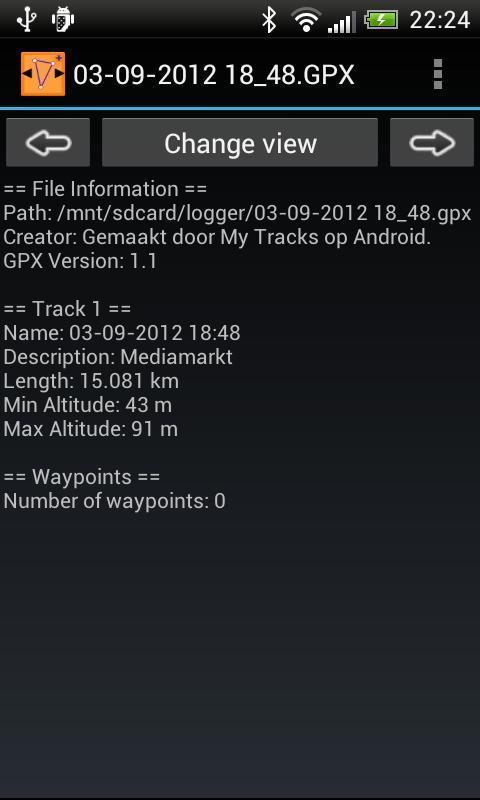 GPS Track Browser - Free截图9