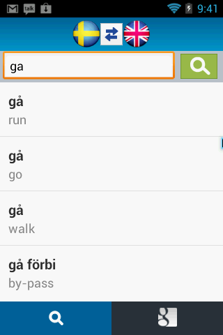 Swedish English Dictionary截图2