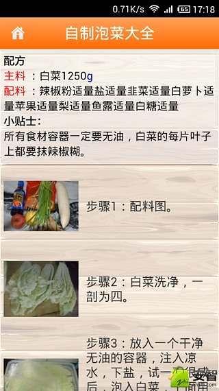 自制泡菜大全截图1