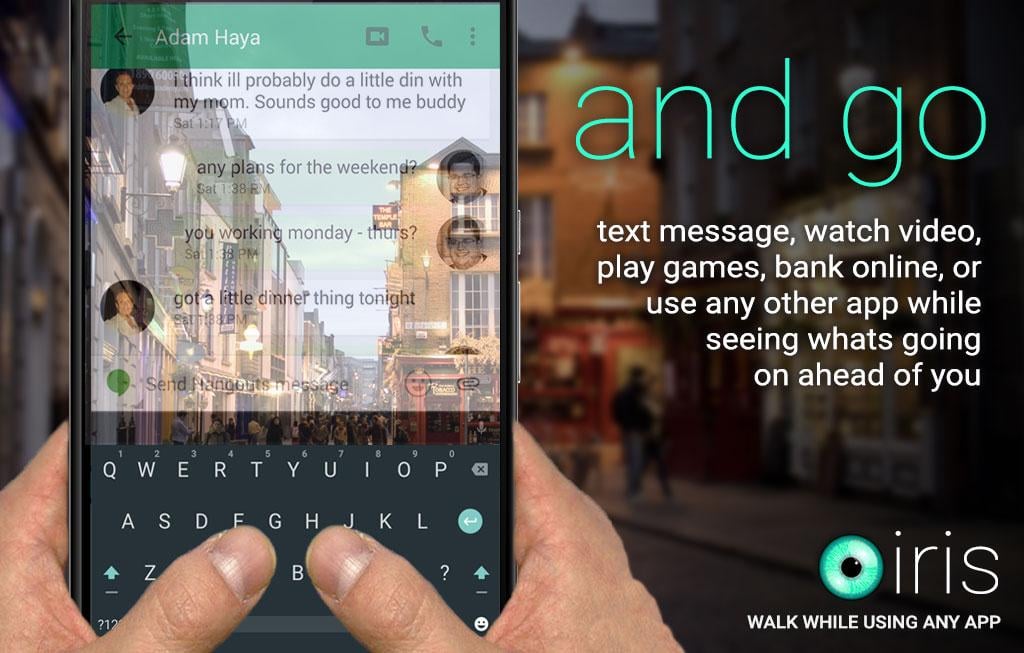 走路时玩手机Iris截图1