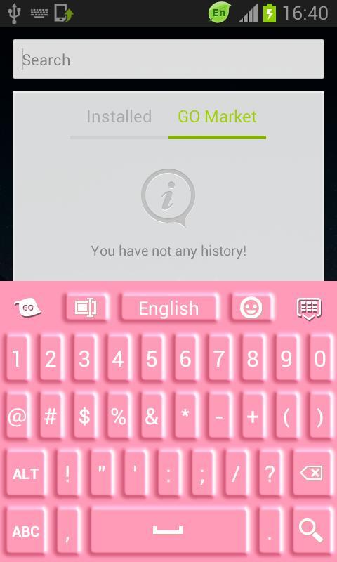 Keypad Color Pink Stretch截图4