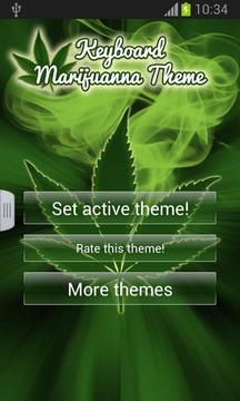 Keyboard Marijuanna Theme截图