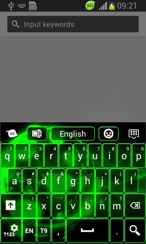 Neon Splatter Free Keyboard截图2