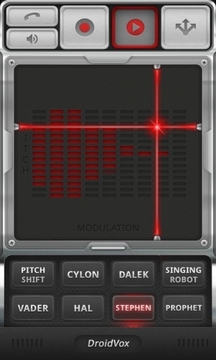 机器人语音转换器 DroidVox - Voice Changer截图