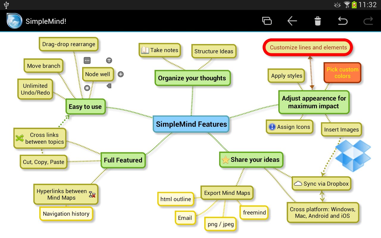 SimpleMind思维导图截图11