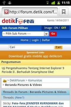 detikForum Launcher截图