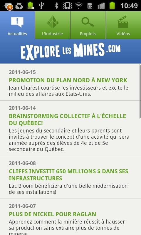 Mines Québec截图3