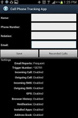 Cell Phone Tracking App截图1