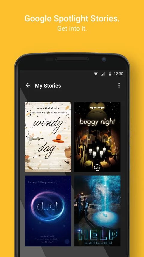 Google Spotlight Stories截图4