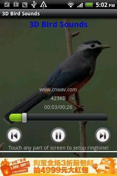 3D鸟的声音截图