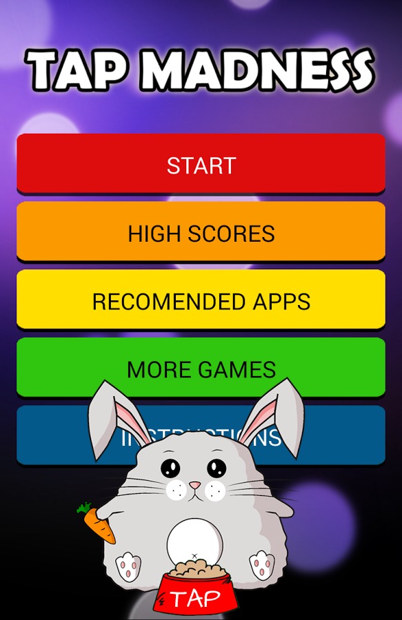 BUNNY TAP MADNESS NUMBERS FREE截图1