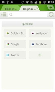 海豚迷你浏览器 Dolphin Browser Mini截图