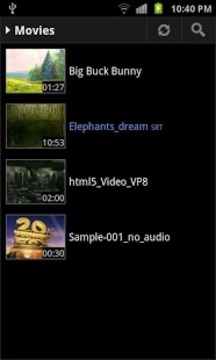 MX VideoPlayer ARMv6版解码器截图