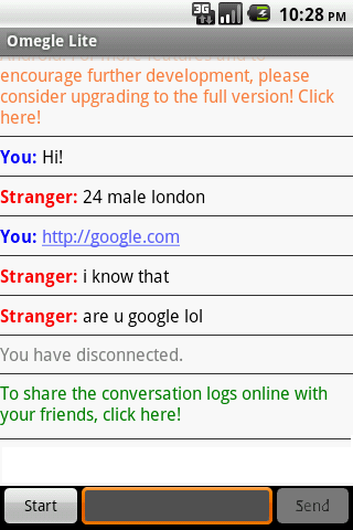 Omegle Android FREE截图4