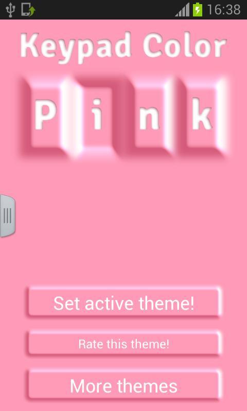 Keypad Color Pink Stretch截图1