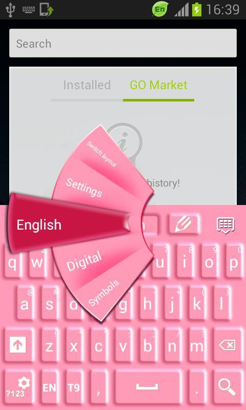 Keypad Color Pink Stretch截图3