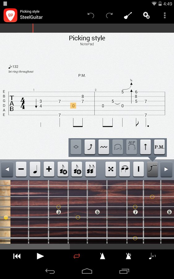 吉他演奏家 Guitar Pro Tab Player截图9