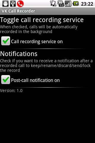 VK Call Recorder Demo截图1