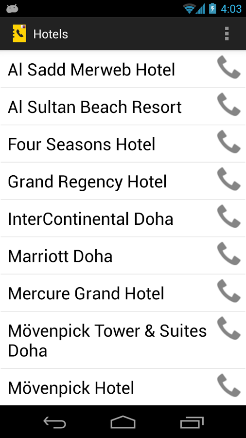 Qatar Phone Directory截图4